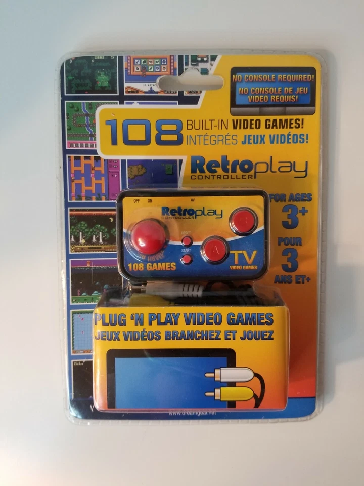dreamGEAR My Arcade Retroplay Plug 'N Play with 108 built-in games - Image 1 of 4