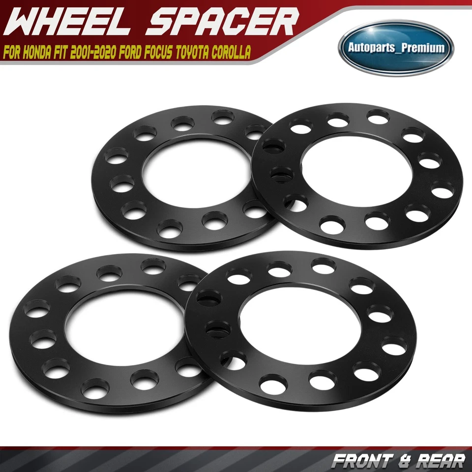 Espaciador de rueda 4x100/4x108/4x4,5 73,1 mm 6 mm para Ford Honda Toyota 4 tacos Foto 1 de 4