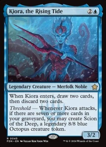 1x Kiora, The Rising Tide - Casi nuevo - Ver foto para set - SPARROW MAGIC mtg - Imagen 1 de 1