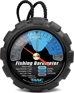 Camco TRAC Outdoors Fishing Barometer | Features an Adjustable Pressure Change I