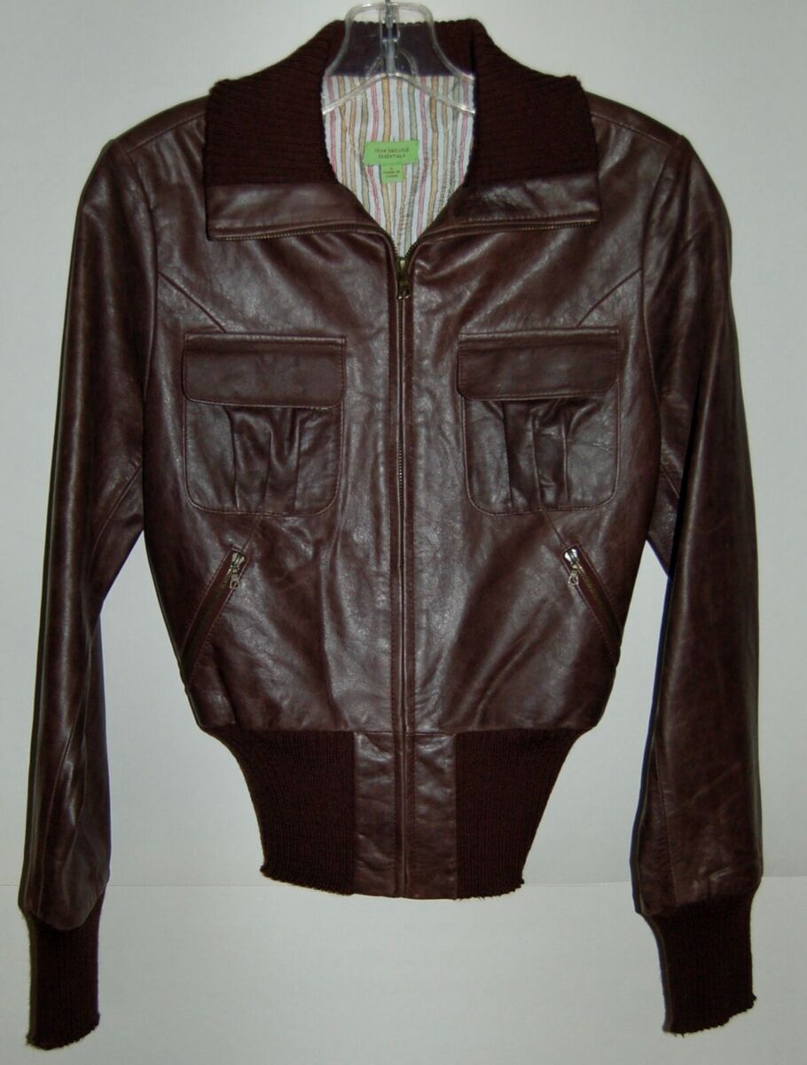Carlisle Brown Leather Outer Shell Coats, Jackets & Vests Carlisle Brown Leather Outer Shell Coats, Jackets & Vests