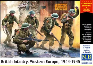 Master Box 3585 - 1/35 - Infantería Británica. Europa Occidental. 1944-1945 Segunda Guerra Mundial - Imagen 1 de 10
