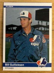 1984 Fleer Bill Gullickson Card #276 Expos Pitcher High-Grade NM O/C - Picture 1 of 2