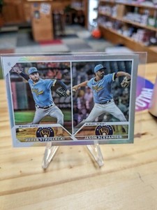 2023 Topps Update Series Rainbow Foil US287 Jason Alexander/Peter Strzelecki