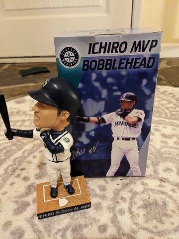 Ichiro Suzuki Nissan Stadium 2001 AL MVP BobbleHead Seattle Mariners Cover