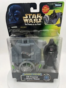Star Wars POTF2 Darth Vader Gunner Station 1998 Hasbro - Picture 1 of 4