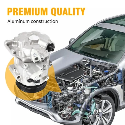 AC Compressor For 2009-2012 Toyota RAV4 2.5L 2012-2015 Camry 3.5L - Изображение 1 из 4