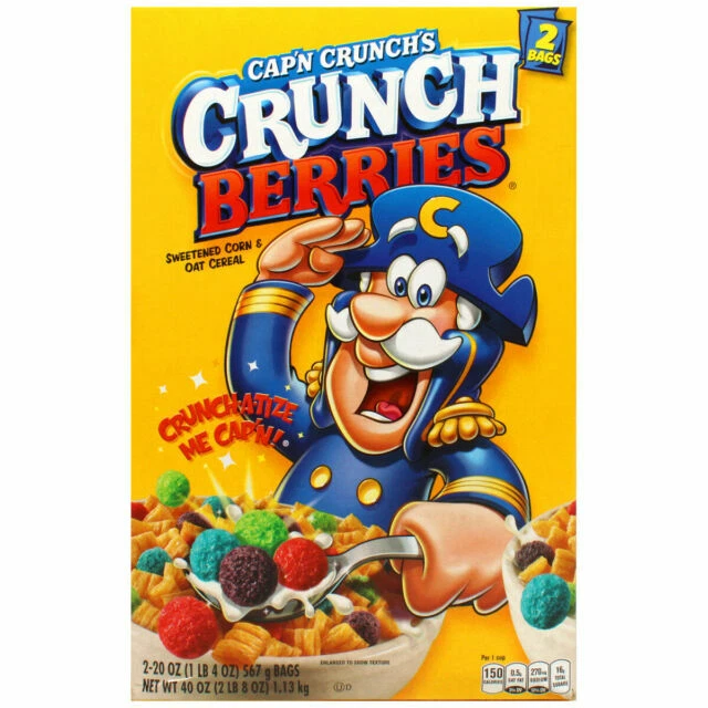 Cap'n Crunch Berries - 40 oz