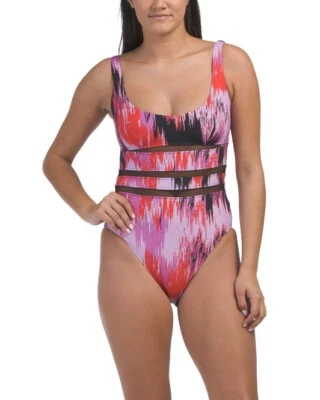 Maiô de uma peça com faixas WOLFORD (tamanho XL) - Imagem 1 de 2