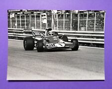 Pressefoto, Jackie Stewart, Tyrrell, Formel 1 Österreich Zeltweg 1972, 13x18cm