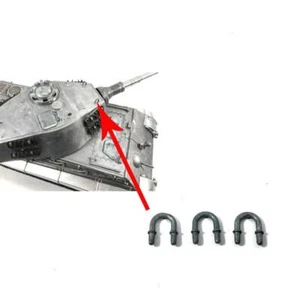 MATO 1228 German King Tiger RC Tank 1/16 Metal Turret Handrails Decoration Part - Picture 1 of 2