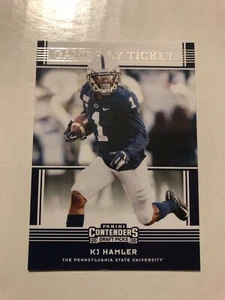 2020 Panini Contenders Draft Picks KJ HAMLER Game Day Ticket Card - Picture 1 of 1
