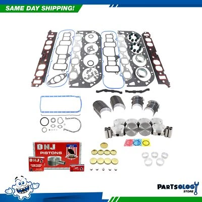 DNJ EK3174 Engine Rebuild Kit For 96-00 Chevrolet GMC C2500 Suburban 7.4L V8 OHV - Image 1 of 4