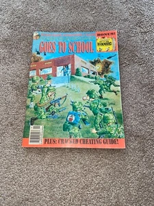 Revista vintage agrietada edición coleccionista va a la escuela edición enero '93 #93 - Imagen 1 de 12