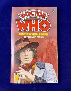Vintage DOCTOR WHO And The Invisible Enemy Paperback Terrance Dicks 1982 Target - Picture 1 of 3