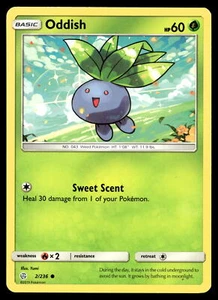 Pokemon SM - Cosmic Eclipse 2/236 Oddish - Picture 1 of 2