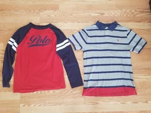 Ralph Lauren Polo Boy's Kid's Long Sleeve Button Up Shirt's size 18/20 XL - Picture 1 of 3