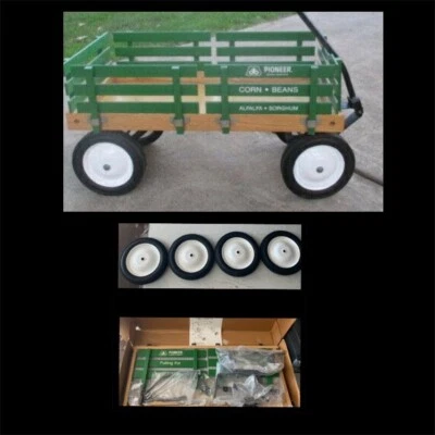 RARO VOLANTE PIONEER SEED CORN BERLIN - 36” VAGÓN ESTACA MADERA - ¡NO MONTADO!!-RARO! Foto 1 de 4