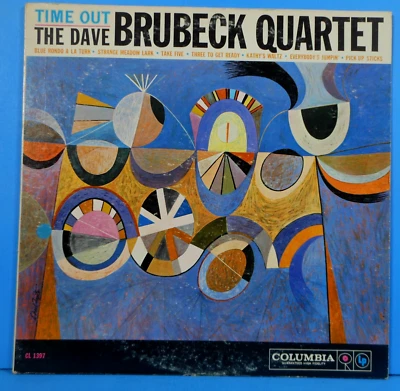 DAVE BRUBECK QUARTET TIME OUT LP 1959 MONO RE '61 GREAT CONDITION! VG+/VG!!A - Image 1 of 4