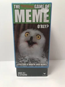 The Awesome Game of Meme Cards NEW Sealed Box Ages 14+ 3-6 Players - Picture 1 of 10