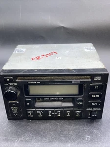 Toyota Supra 1998 OEM tablero radio estéreo CD cinta casete 86120-35170 - Imagen 1 de 6