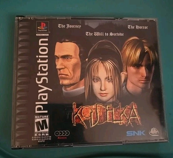 KOUDELKA Sony Playstation 1  PS1 CIB Complete Game Box Manual Authentic - Image 1 of 1