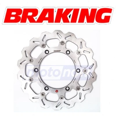 Braking Front Right W-FLO Brake Rotor for 1998 Honda VT1100C3 Shadow Aero - wu Foto 1 de 4