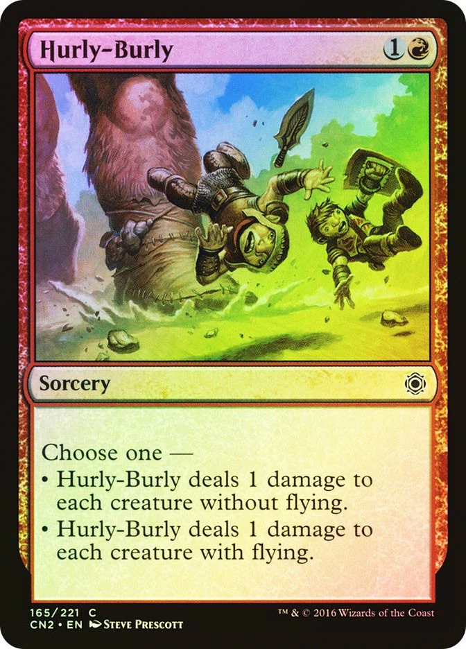 MTG FOIL Hurly-Burly  - Conspiracy: Take the Crown #165 - Image 1 of 1