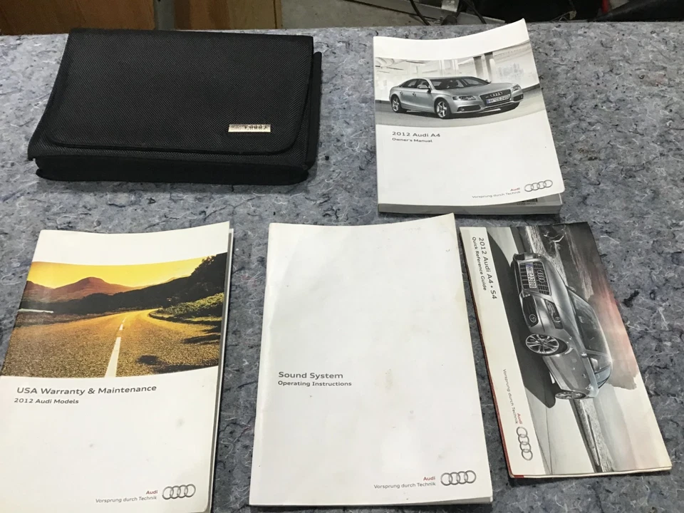 Audi A4 2012 manual del propietario Foto 1 de 1