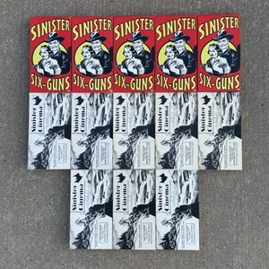 Lot of 13 Vintage Sinister Cinema Western & Mystery VHS Tapes – Rare Movie - Picture 1 of 13