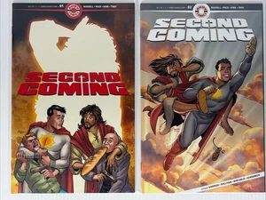 Second Coming #1-2 Amanda Conner Cover Ahoy Comics 2019 NM Super-Heroes Satire - Picture 1 of 3