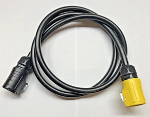 52" Kabel mit CNLINKO LP-20 3 Pin Buchse & Stecker Wasserdicht Stecker 20A - Bild 1 von 10