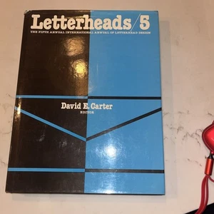 CARTER, DAVID E. Letterheads 5- the 5th International Annual HC DJ 1984 EUC - Picture 1 of 9