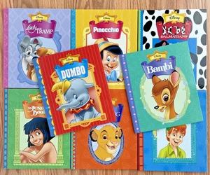 Lot Of 8 Disney Classic Characters Children's Books - 2013 Hardcover - Used - Bild 1 von 15