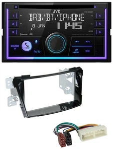 JVC MP3 USB 2DIN DAB Bluetooth CD Autoradio für Hyundai i40 ab 2016 Typ VF Klavi - Bild 1 von 8