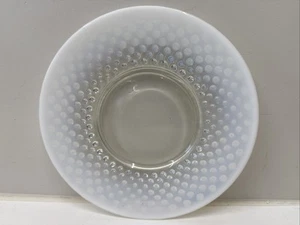 Fenton Glass French Opalescent Hobnail Glass 8" Underplate FLAT Vintage - Picture 1 of 4