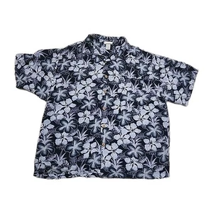Breakwater Hawaiian Men’s Short sleeve Button Up Shirt XXL Blue - Picture 1 of 6