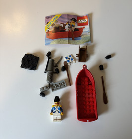 LEGO 6245 HARBOUR SENTRY INSTRUCTIONS AND PARTS VINTAGE SET RETIRED!