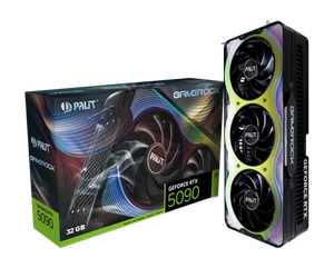 Palit GeForce RTX™ 5090 GameRock HDMI GDDR7 16 Pin 512bit Graphics Card - Picture 1 of 6