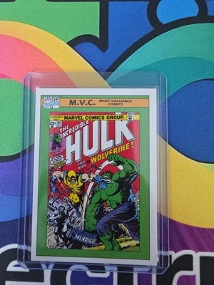 1990 Impel Marvel The Incredible Hulk #181 MVC 1st Appearance Of Wolverine  - Image 1 of 2