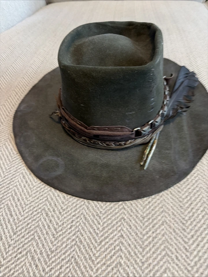 Sombrero personalizado en castor talla 60 cm en verde Foto 1 de 4