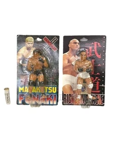 Rickson Gracie Masakatsu Funaki set MMA PRIDE coliseum JUJUTSU NJPW Figure DOLL - Picture 1 of 9