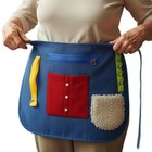 Fidget Blanket for Elderly Dementia Alzheimer’s Therapy Activity Apron Sensory