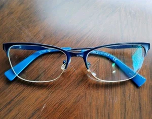 Monturas de gafas Armani Exchange AX 1023 6097 azul mate medio sin montura 53-17-140 - Imagen 1 de 17