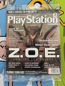 PlayStation Magazine #41 February 2001 Zone Of The Enders Sealed W/ Demo Disc - Imagen 1 de 3