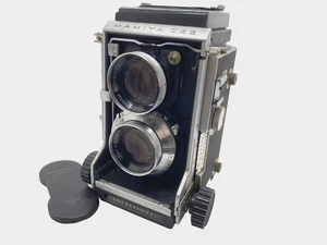 [Funktioniert] Mamiya C22 Pro TLR analoge Kamera 6 x 6 + Sekor 105 mm f/3,5 Objektiv aus Japan - Bild 1 von 17