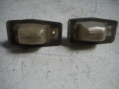 2002 Mazda Miata MX-5 License Plate Tag Lamp Pair Set OEM 1999-2005 - Image 1 of 4
