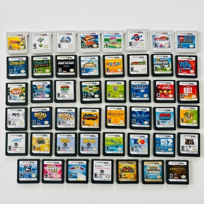 U PICK - Carrinhos de jogo Nintendo 3DS 2DS DS Mario Kirby Lego Scooby-Doo Sims etc - Imagem 1 de 4