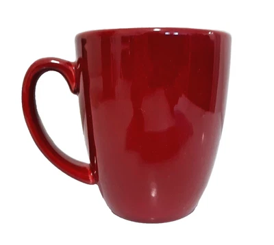 Corelle Stoneware 12 oz. RED Coffee Cup Mug, SPLENDOR Pattern, etc. Corningware