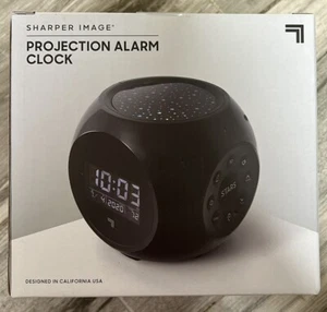 NEW Projection Digital Alarm Clock Nature Sounds & Star Pattern Illumination - Picture 1 of 5